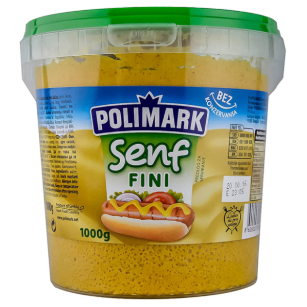 Senf POLIMARK fini kantica 1kg