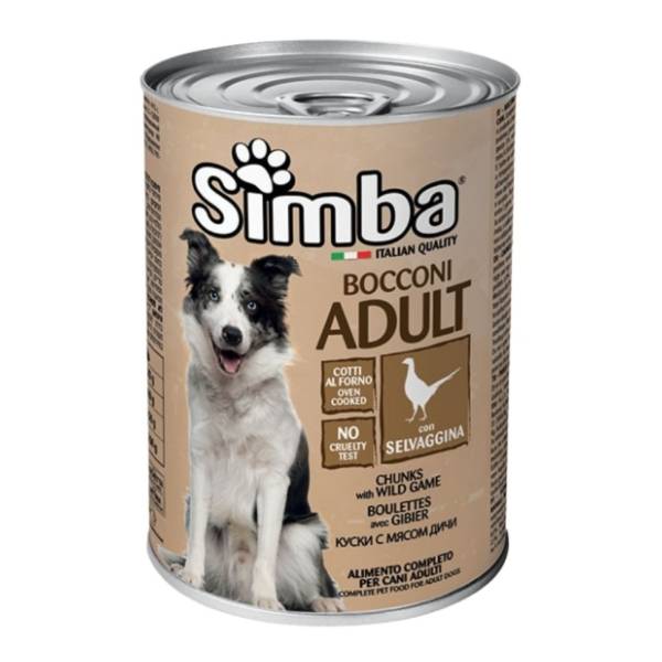 SIMBA hrana za pse divljač 415g