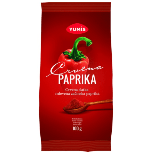 Crvena slatka paprika mlevena YUMIS 100g
