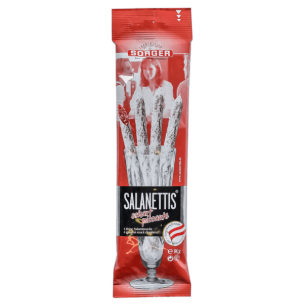 SORGER salanettis ljuta kobasica 80g