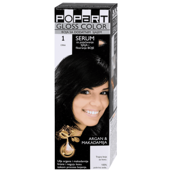 STILL Popart farba za kosu 1 black