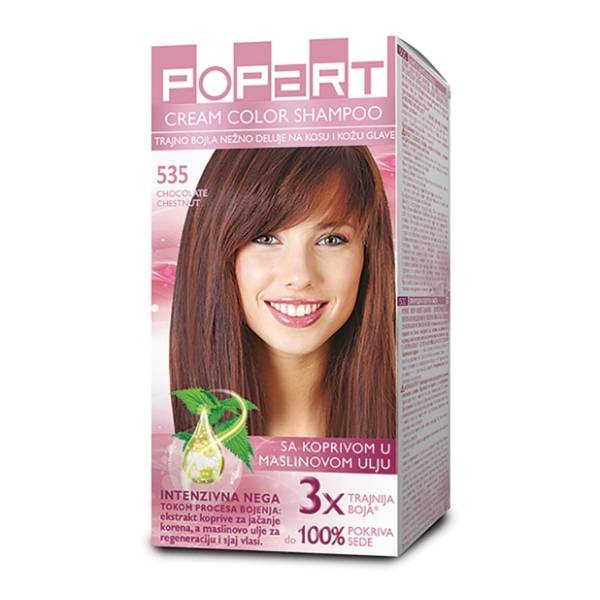 STILL Popart kolor šampon 535  chocolate chestnut