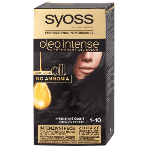 SYOSS Oleo Intense farba za kosu 1.10 black