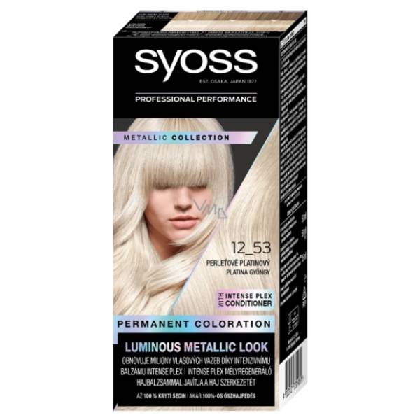 SYOSS Professional Performance farba za kosu 12.53 platinum pearl