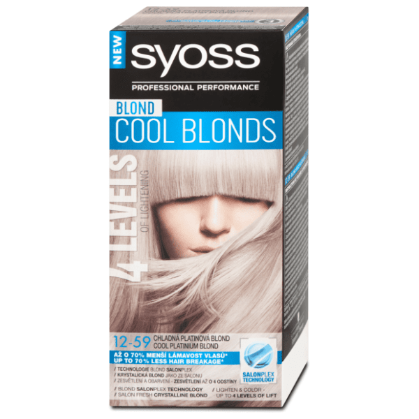SYOSS Professional Performance farba za kosu 12.59 cool blonds