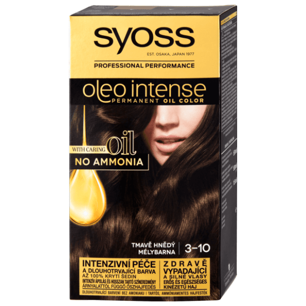 SYOSS Oleo Intense farba za kosu 3.10 deep brown