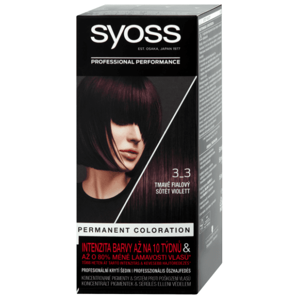SYOSS Professional Performance farba za kosu 3.3 dark violet