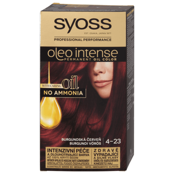 SYOSS Oleo Intense farba za kosu 4.23 burgundy red