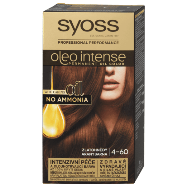 SYOSS Oleo Intense farba za kosu 4.6 gold brown