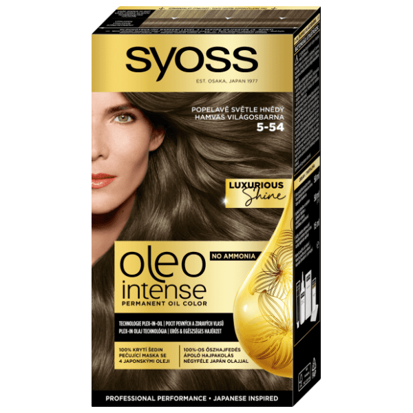 SYOSS Oleo Intense farba za kosu 5.54 ashy light brown
