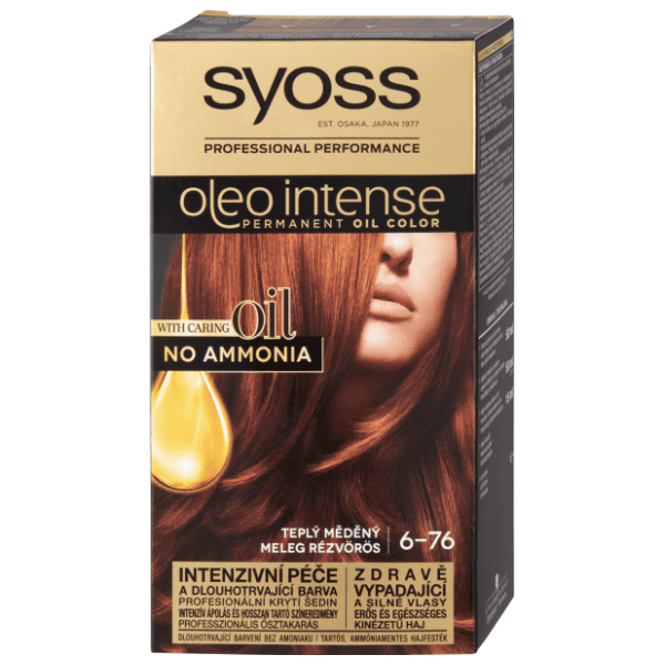 SYOSS Oleo Intense farba za kosu 6.76 warm copper
