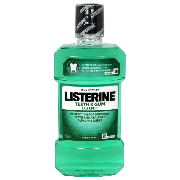 Tečnost zan ispiranje usta LISTERINE Teeth & Gum 500ml