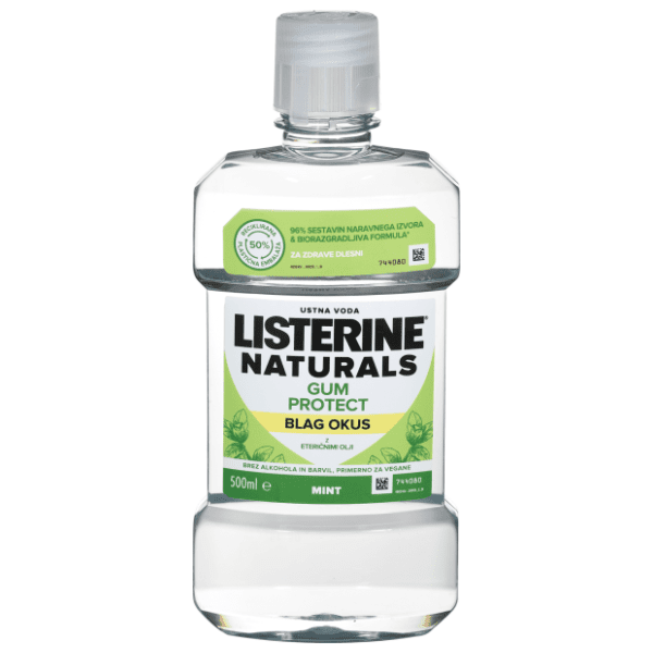 Tečnost za ispiranje usta LISTERINE Natural gum protect 500ml