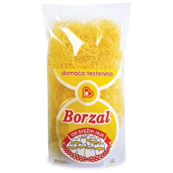 Testenina BORZAL fida raščupana 150g