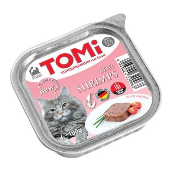 TOMI hrana za mačke škampi 100g