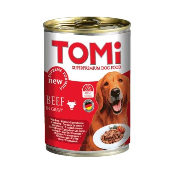 TOMI hrana za pse u konzervi 3 vrste živine 400g