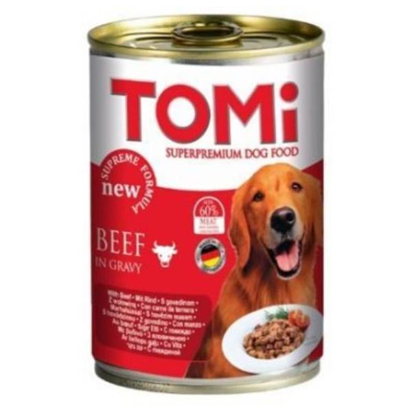 TOMI hrana za pse u konzervi govedina 400g