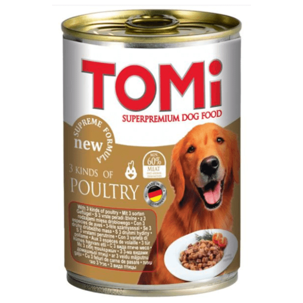 TOMI hrana za pse u konzervi jagnjetina 1,2kg