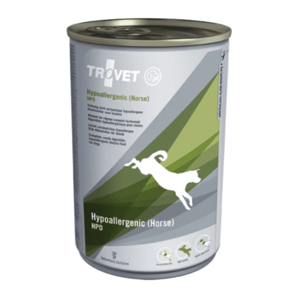 TROVET hrana za pse konjetina 400g