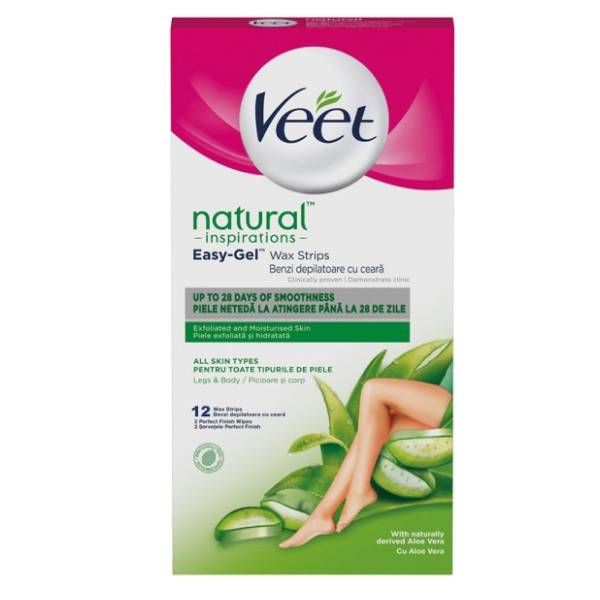 VEET Aloe Vera trake za depilaciju 12kom