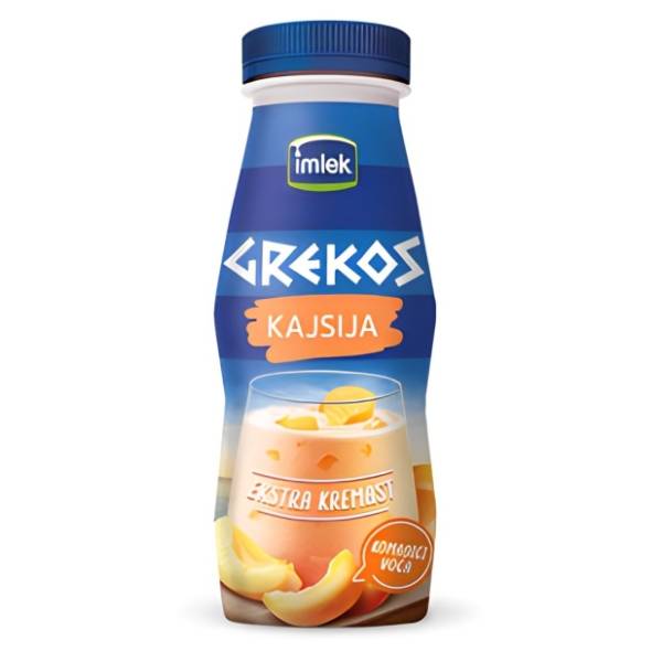 Voćni jogurt GREKOS kajsija 250g
