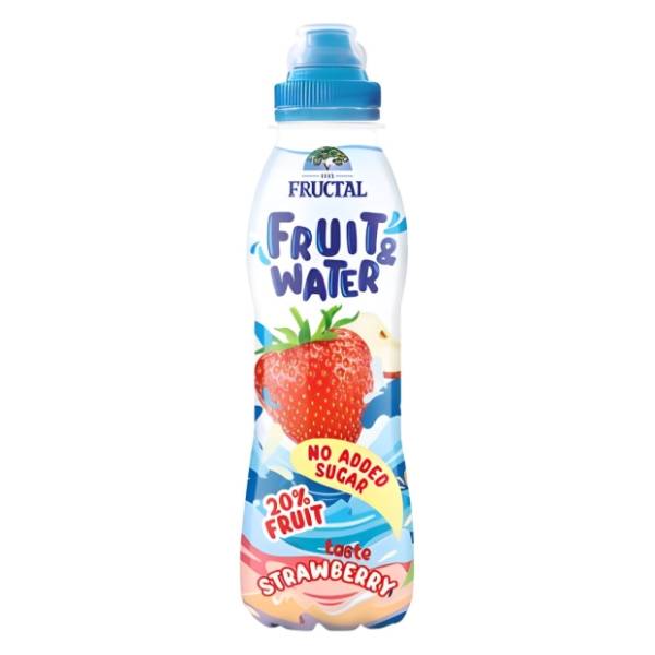 FRUCTAL aromatizovana voda sa jagodom 400ml