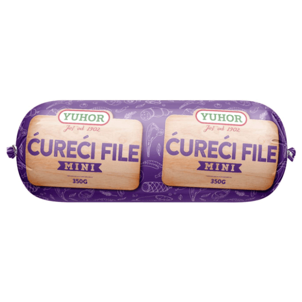 Yuhor ćureći file u crevu mini 350g