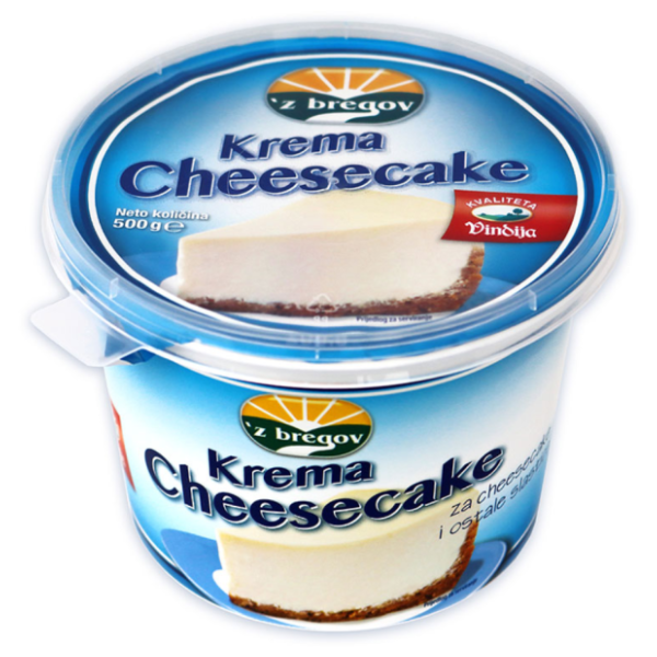 Z'BREGOV krema za cheesecake 500g