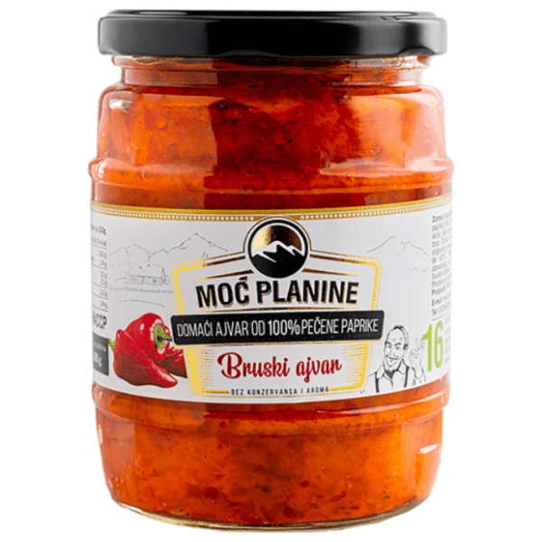 Ajvar MOĆ PLANINE blagi 580g