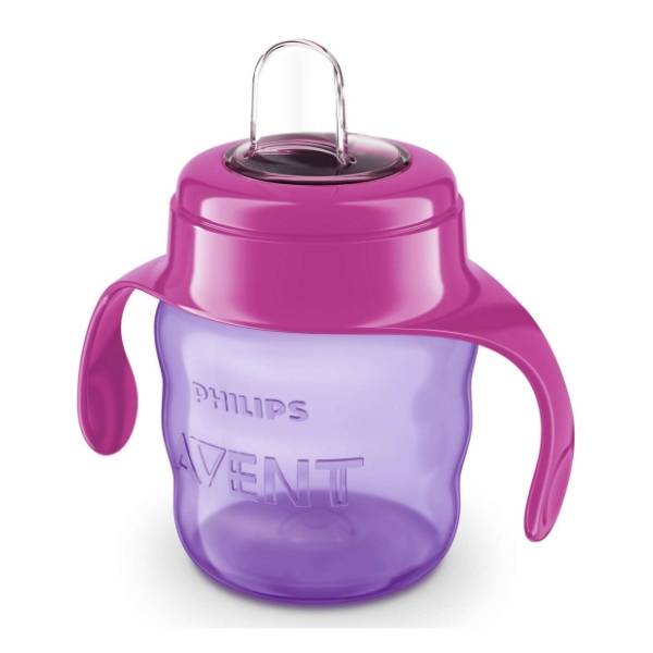 AVENT šolja Easy Sip (6m+) 200ml roze