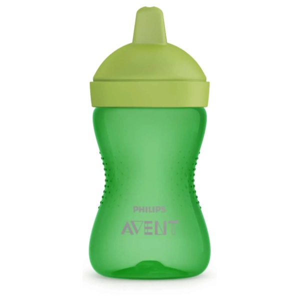 AVENT šolja sa tvrdim kljunom 300ml zelena