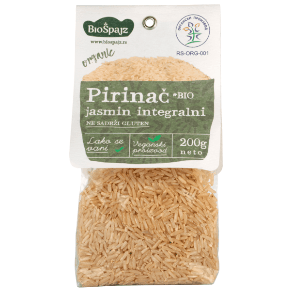 Integralni pirinač BIO ŠPAJZ organski jasmin 200g