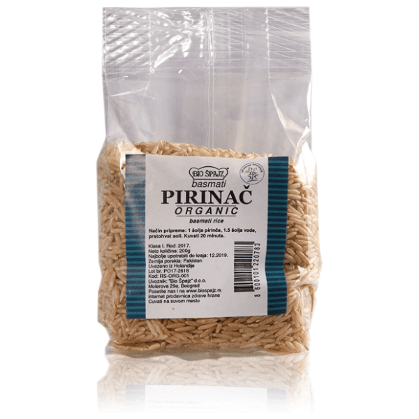 Pirinač BIO ŠPAJZ organski basmati 200g