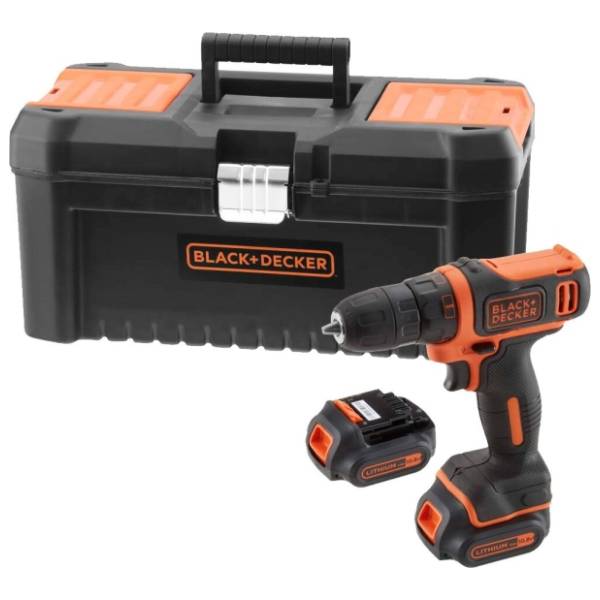 Black & Decker BDCDD121BKA aku bušilica + kofer