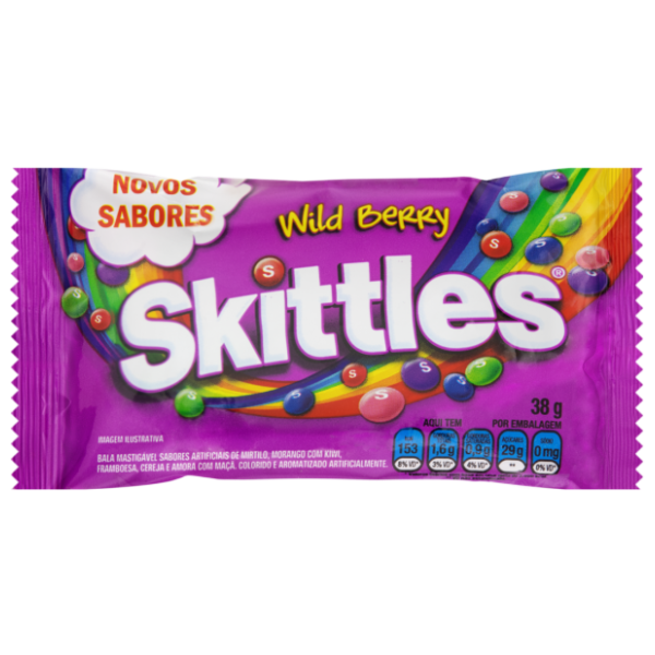 Bombone SKITTLES wild berry 38g