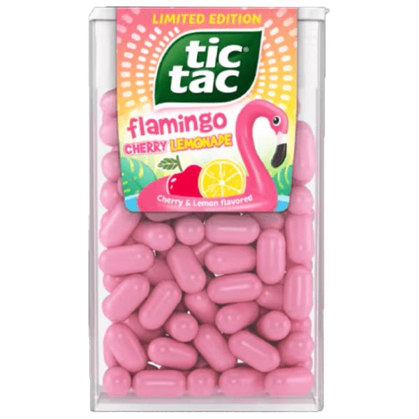 Bombone TIC TAC flamingo 18g