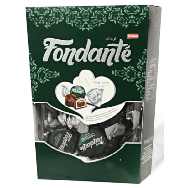 Bombonjera ELVAN Fondante mint 300g