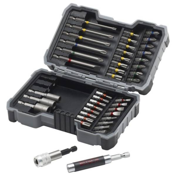 BOSCH 43-delni set bitova i nasadnih ključeva