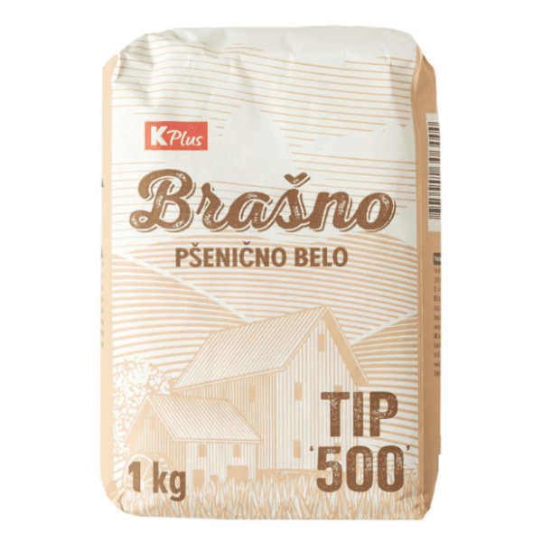 Brašno K PLUS t-500 1kg