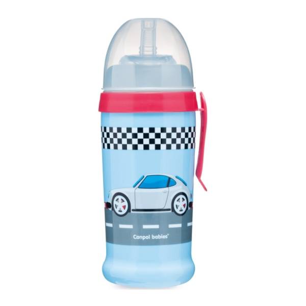 CANPOL BABIES No spill sportska šolja Racing Cars 350ml