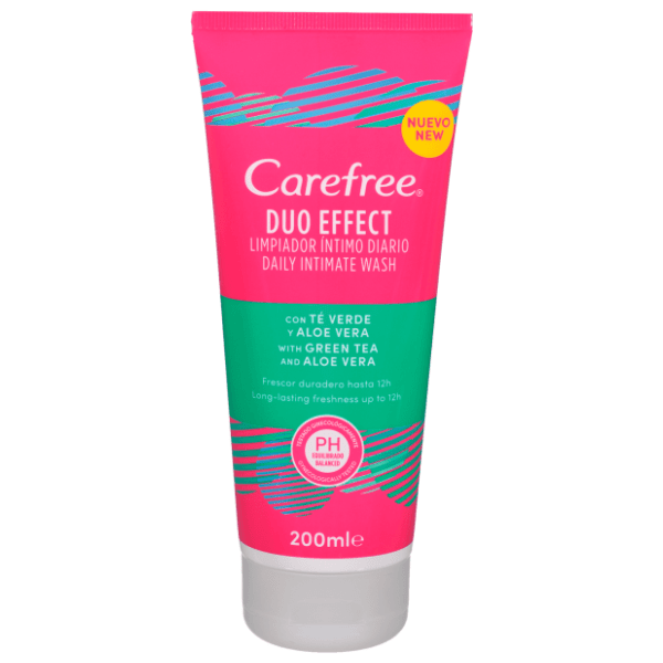 CAREFREE intimna kupka duo effect aloe vera 200ml