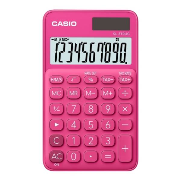 CASIO džepni kalkulator SL 310 roze