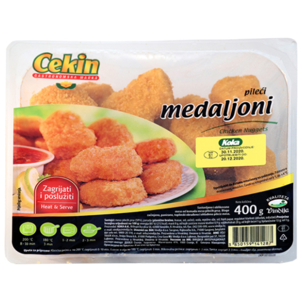CEKIN chicken nuggets 400g