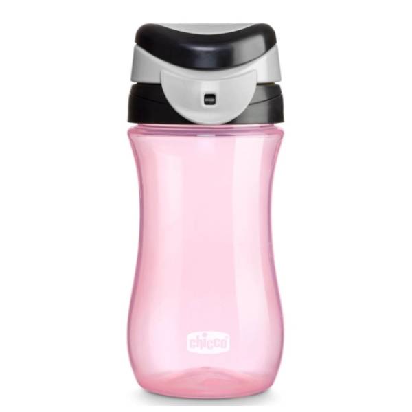 CHICCO čaša sa preklopnom ručkom (24m+) 350ml roze