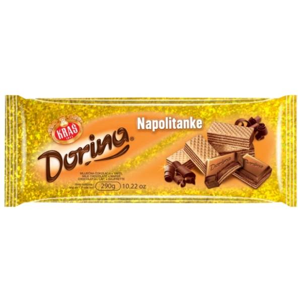 Čokolada KRAŠ Dorina napolitanka 100g