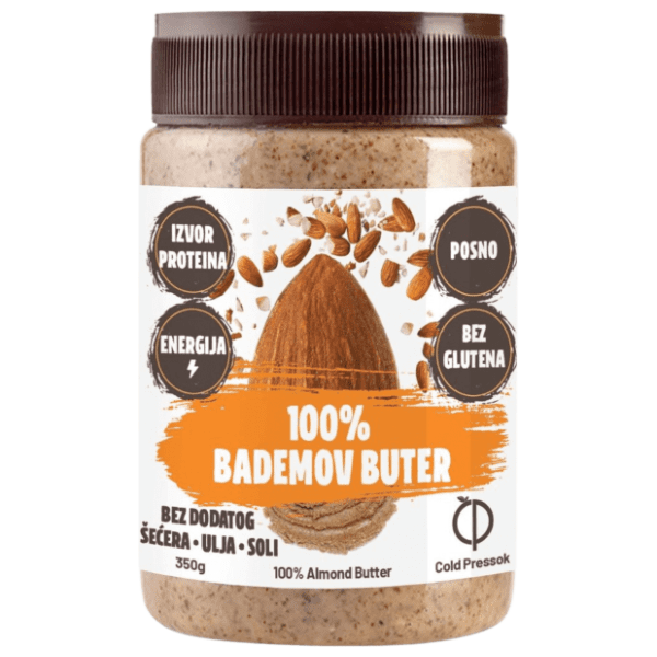 Bademov puter COLD PRESSOK 100% 350g