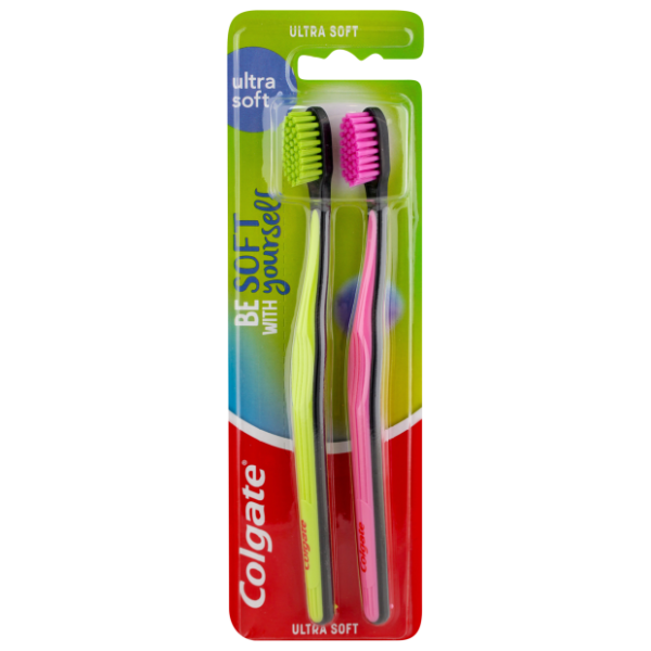 COLGATE četkica za zube ultra soft duopack 2kom