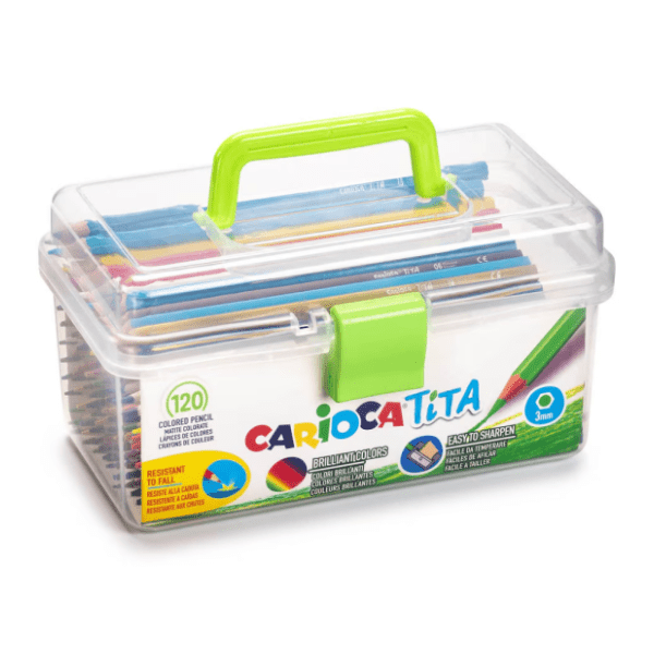 Drvene boje CARIOCA tita 120kom