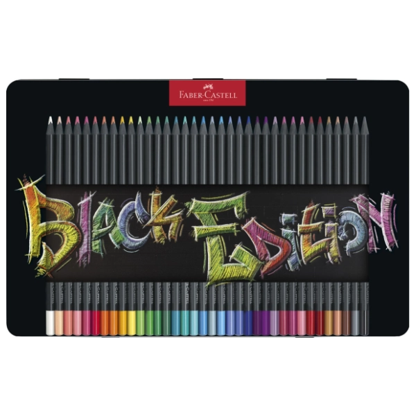 Drvene boje FABER CASTELL black edition 36kom