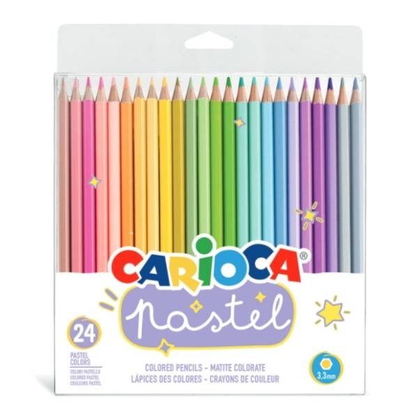 Drvene boje FABER CASTELL pastel 24kom